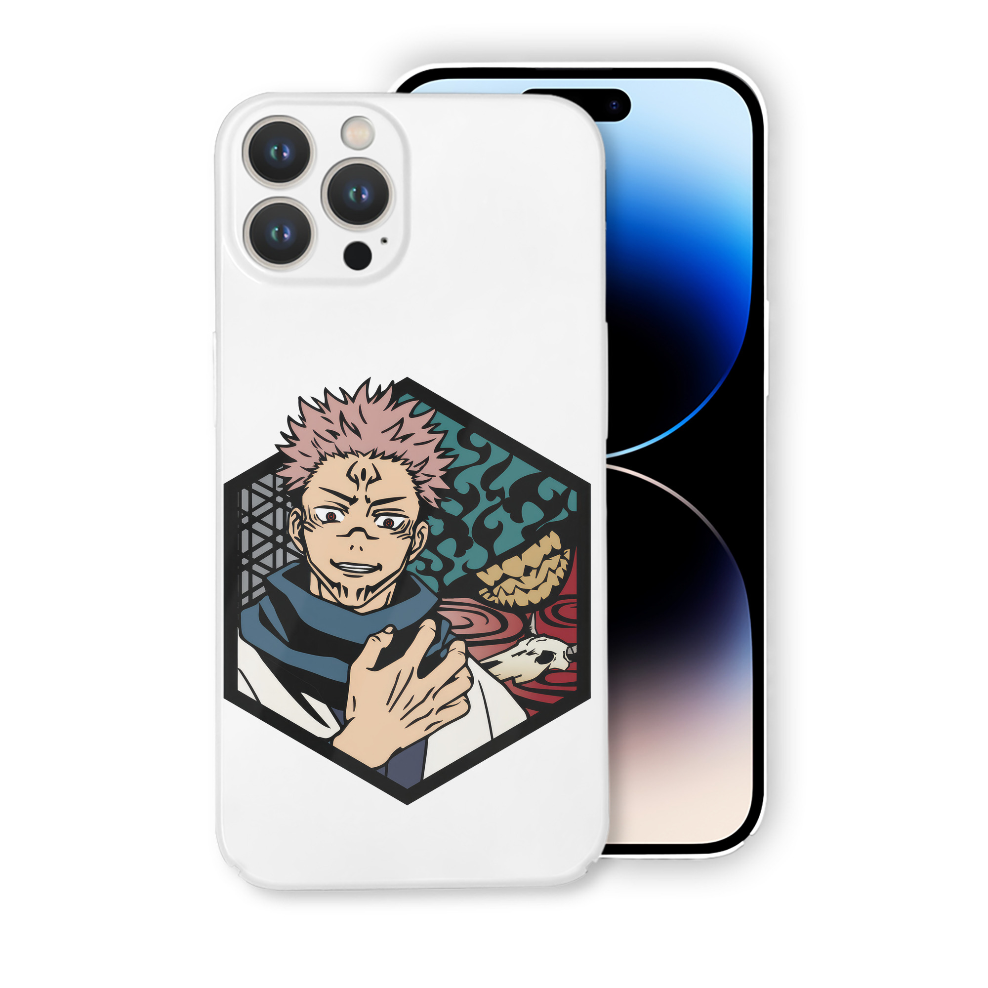 （画像用） 呪術廻戦 Jujutsu Kaisen 【iPhone 14シリーズ対応】ハードケース